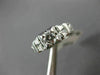 ANTIQUE .35CT DIAMOND 18K WHITE GOLD CLASSIC OPEN FILIGREE ENGAGEMENT RING #9104