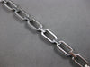 ESTATE WIDE & LONG 1.28CT DIAMOND 14K WHITE GOLD MULTI OVAL LINK TENNIS BRACELET