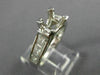 ESTATE 1.50CT DIAMOND 14KT WHITE GOLD CLASSIC 4 PRONG SEMI MOUNT ENGAGEMENT RING