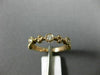 ESTATE .26CT DIAMOND 14K ROSE GOLD 3D FLOWER FILIGREE WEDDING ANNIVERSARY RING