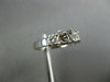 ESTATE .40CT DIAMOND 14KT W PAST PRESENT FUTURE SEMI MOUNT ENGAGEMENT RING #432