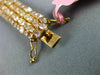 ESTATE EXTRA LARGE GIA 24CT PINK DIAMOND 18KT ROSE GOLD CLUSTER TENNIS BRACELET