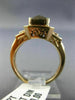 LARGE 1.68CT WHITE & CHOCOLATE FANCY DIAMOND 18KT ROSE GOLD HALO ENGAGEMENT RING