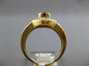 2.07CT DIAMOND & AAA SAPPHIRE 14K YELLOW GOLD 3D OVAL SEMI BEZEL ENGAGEMENT RING