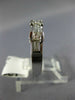 .75CT DIAMOND 14KT WHITE GOLD PRINCESS & BAGUETTE WEDDING ANNIVERSARY RING #1197
