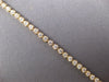 ESTATE 1.0CT DIAMOND 14KT YELLOW GOLD 3D CLASSIC 2MM LOVE TENNIS BRACELET