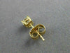 ESTATE .47CT ROUND DIAMOND 14KT YELLOW GOLD CLASSIC 4 PRONG STUD EARRINGS #7838