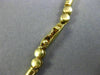 ESTATE 1.40CT DIAMOND 18KT WHITE & YELLOW GOLD ETOILE BEZEL BY THE YARD NECKLACE