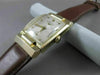 ANTIQUE 14K YELLOW GOLD RECTANGULAR LONGINES MENS WATCH SIMPLY AMAZING! #19865