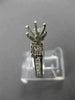 ESTATE .36CT DIAMOND 14KT WHITE GOLD SIX PRONG SEMI MOUNT ENGAGEMENT RING #16091