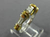ESTATE .70CT PRINCESS DIAMOND  14K & 18K TWO TONE GOLD 3D WEDDING RING #7064