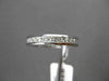 ESTATE 1.45CT DIAMOND 14KT WHITE GOLD PRINCESS CUT CHANNEL ETERNITY RING 3mm