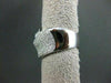 ESTATE WIDE 2.31CT DIAMOND 14KT WHITE GOLD LARGE WAVE FUN RING ONE OF A KIND!!