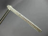 ESTATE WIDE & EXTRA LARGE 8.26CT DIAMOND 14K WHITE GOLD INSIDE OUT HOOP EARRINGS