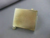 ANTIQUE LARGE PICTURE LOCKET 18KT YELLOW GOLD PENDANT 29MM x 26MM #20616