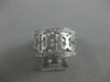 ESTATE LARGE .50CT DIAMOND 14K GOLD CLASSIC MATTE & SHINY OPEN FILIGREE FUN RING