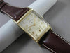ANTIQUE 14KT YELLOW GOLD LORD ELGIN SQUARE MENS WATCH ABSOLUTELY AMAZING! #21575