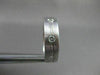 ESTATE WIDE 0.30CTW DIAMOND 14KT WHITE GOLD ETOILE MENS RING BEAUTIFUL!!! #19434