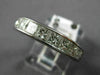 ESTATE 2.5CT PRINCESS CUT DIAMOND 14KT WHITE GOLD 3D CLASSIC WEDDING RING #21991