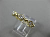 ESTATE .64CT DIAMOND 14K YELLOW GOLD 3D ETOILE ETERNITY WEDDING ANNIVERSARY RING