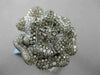 ESTATE MASSIVE 4.57CTW FANCY MULTI COLOR DIAMONDS 18KT WHITE GOLD 3D FLOWER RING