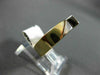ESTATE .40CT PRINCESS CUT DIAMOND 14KT YELLOW & WHITE GOLD ENGAGEMENT RING #1104