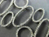 ESTATE WIDE & LONG 6.0CT DIAMOND 14K WHITE GOLD 3D OVAL CIRCULAR TENNIS BRACELET