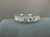 ESTATE 4.90CTW ROUND DIAMOND ETERNITY 14KT WHITE GOLD WEDDING RING F/G VS #19175