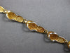 ESTATE 14KT YELLOW GOLD 3D CLASSIC 5MM MULTI SLIPPER FUN LOVE BRACELET #27918