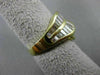 ANTIQUE WIDE 2.50CT BAGUETTE DIAMOND 18KT YELLOW GOLD COCKTAIL RING E/F #20143