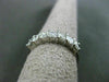 ESTATE .91CT DIAMOND 14KT WHITE GOLD 3D 7 STONE WEDDING ANNIVERSARY RING #19485