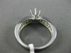 ESTATE .90CT DIAMOND 14KT WHITE GOLD CLASSIC 6 PRONG SEMI MOUNT ENGAGEMENT RING
