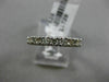 ESTATE .35CT ROUND DIAMOND 14KT WHITE GOLD 3D CLASSIC 7 STONE ANNIVERSARY RING