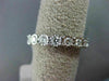 ESTATE .92CT DIAMOND 14KT WHITE GOLD HANDCRAFTED HEART ETERNITY ANNIVERSARY RING