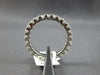 1.13CT DIAMOND 14KT WHITE GOLD ROUND 3D SHARED PRONG ETERNITY ANNIVERSARY RING