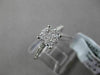 ESTATE .32CT DIAMOND 18KT WHITE GOLD CLUSTER FILIGREE PROMISE FRIENDSHIP RING