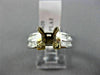 1CT DIAMOND PLATINUM & 18KT YELLOW GOLD 3D INVISIBLE SEMI MOUNT ENGAGEMENT RING