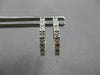 .35CT DIAMOND 18K 2 TONE GOLD CLASSIC FILIGREE REVERSIBLE HUGGIE EARRINGS #28015