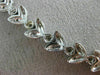 ANTIQUE 2.50CT DIAMOND 18KT WHITE GOLD 3D CLASSIC FLORAL FILIGREE NECKLACE #4166