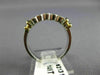 ESTATE .4CT DIAMOND 14K TWO TONE GOLD SEMI BEZEL WEDDING ANNIVERSARY RING #21318
