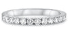 .50CT DIAMOND PLATINUM WHITE GOLD ROUND SEMI ETERNITY WEDDING ANNIVERSARY RING