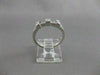 ESTATE 7 ROUND DIAMOND 14K WHITE GOLD CHANNEL WEDDING ANNIVERSARY RING VVS #1172