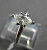 ESTATE .50CT DIAMOND 14KT WHITE GOLD CLASSIC SOLITAIRE MARQUISE ENGAGEMENT RING