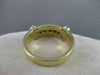 ESTATE .40CTW DIAMOND 14K WHITE YELLOW GOLD MENS WEDDING RING 6MM 6.75 #2155
