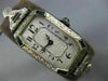 ANTIQUE 1.04CT OLD MINE DIAMOND & SAPPHIRE 14K WHITE GOLD FILIGREE OCTAGON WATCH