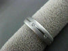 ESTATE WIDE .24CT DIAMOND 14K WHITE GOLD ETOILE ANNIVERSARY RING STUNNING #14824