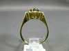 1.83CT DIAMOND & AAA OVAL TANZANITE 14KT YELLOW GOLD FLOWER HALO ENGAGEMENT RING