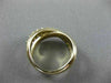 ESTATE WIDE .70CT ROUND DIAMOND 14K YELLOW GOLD 3D X LOVE INFINITY LOVE FUN RING