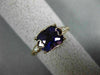 1.85CT DIAMOND & AAA AMETHYST 14K ROSE GOLD DOUBLE HEART OPEN FILIGREE LOVE RING