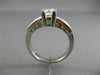 ESTATE EGL 1.70CT PRINCESS DIAMOND 14K WHITE GOLD CLASSIC ENGAGEMENT RING #25520